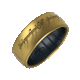 The Lord of the Rings Silicone Ring - The One Ring DualTone