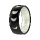 Etched Space Silicone Ring - Moonphases