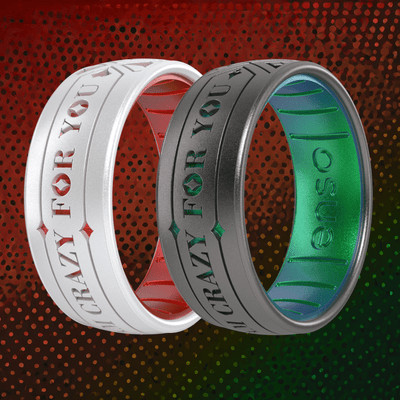 2-Ring Set - Joker and Harley Quinn 