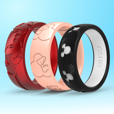 2-Ring Set - Disney Silicone Ring