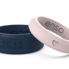 Engraved silicone rings