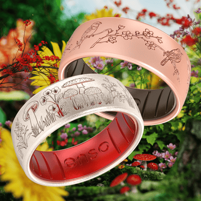 2-Ring Set - Garden Party Collection