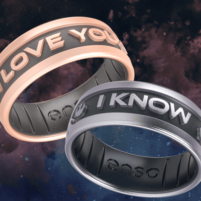2-Ring Set  - I Love You. I Know. 