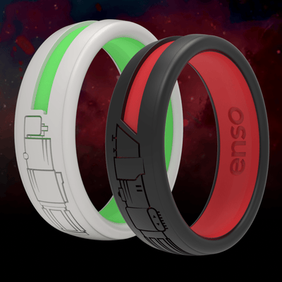 2-Ring Set - Star Wars™ Lightsaber™ 